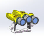 G141 3-in-1 arms and tray set for F16 Pro dive torch