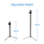 T21 puzzle tripod with 360 degree swivel head