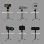 T21 puzzle tripod with 360 degree swivel head