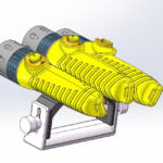 G141 3-in-1 arms and tray set for F16 Pro dive torch