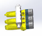 G141 3-in-1 arms and tray set for F16 Pro dive torch