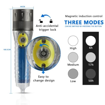 f16 aqua all in one diving torch