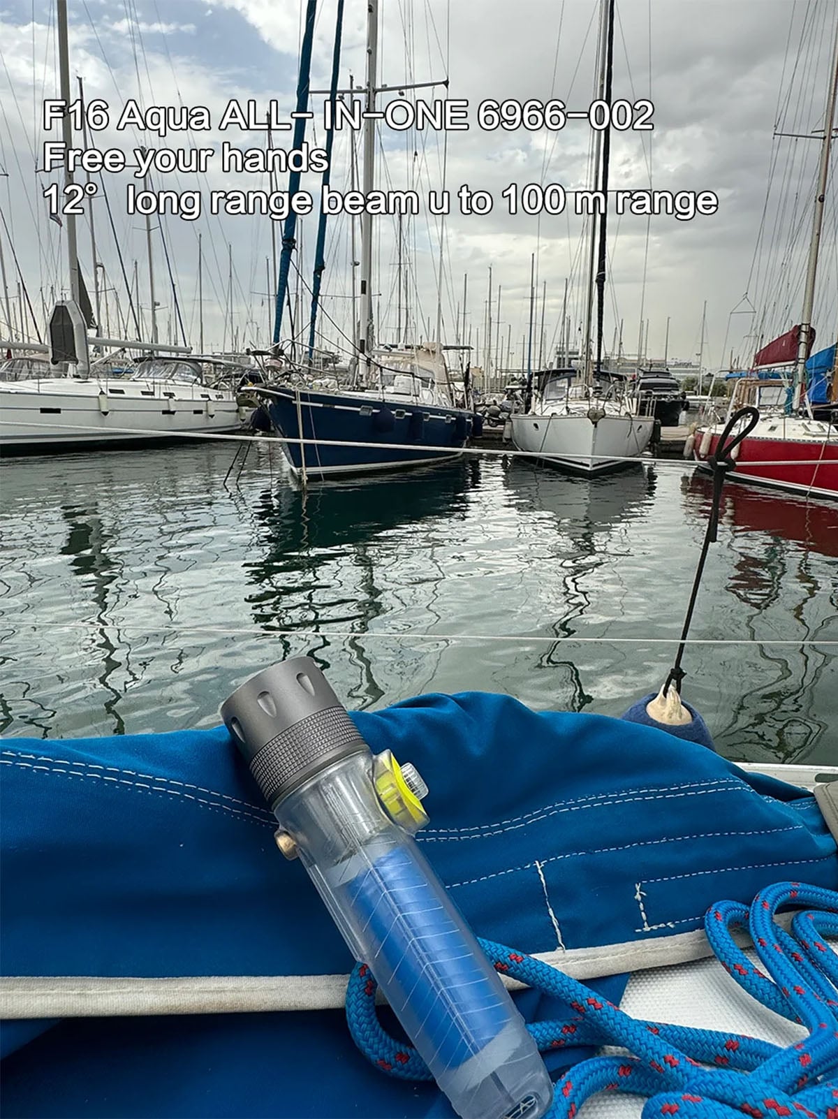 f16 aqua all in one diving torch